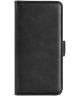 Motorola Edge 30 Pro Hoesje Portemonnee Book Case Kunstleer Zwart