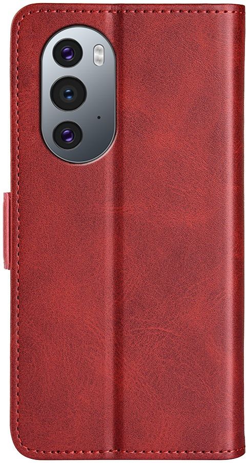 Motorola Edge 30 Pro Hoesje Portemonnee Book Case Kunstleer Rood afbeelding 6