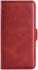 Motorola Edge 30 Pro Hoesje Portemonnee Book Case Kunstleer Rood afbeelding 5