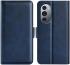 Motorola Edge 30 Pro Hoesje Portemonnee Book Case Kunstleer Blauw afbeelding 2