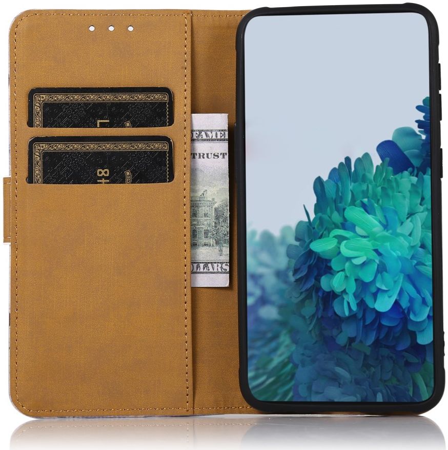 Motorola Moto G22 Hoesje Portemonnee Book Case Tree Print afbeelding 3