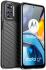 Motorola Moto G22 Hoesje TPU Thunder Design Back Cover Zwart afbeelding 1