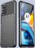 Motorola Moto G22 Hoesje TPU Thunder Design Back Cover Zwart afbeelding 6