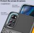 Motorola Moto G22 Hoesje TPU Thunder Design Back Cover Zwart afbeelding 7