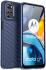 Motorola Moto G22 Hoesje TPU Thunder Design Back Cover Blauw
