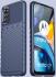 Motorola Moto G22 Hoesje TPU Thunder Design Back Cover Blauw afbeelding 6