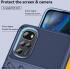 Motorola Moto G22 Hoesje TPU Thunder Design Back Cover Blauw afbeelding 7