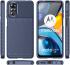 Motorola Moto G22 Hoesje TPU Thunder Design Back Cover Blauw afbeelding 8
