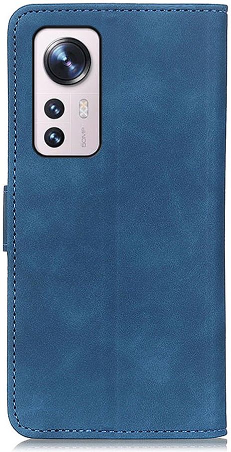 KHAZNEH Xiaomi 12 / 12X Hoesje Portemonnee Book Case Blauw afbeelding 7