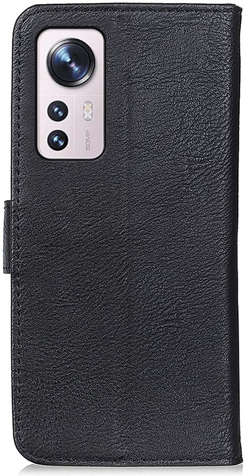 KHAZNEH Xiaomi 12 / 12X Hoesje Portemonnee Book Case Kunstleer Zwart afbeelding 6
