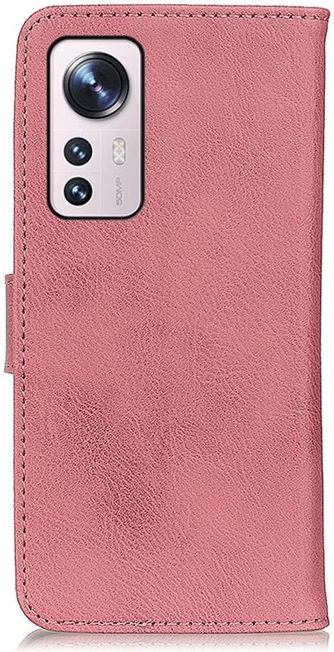 KHAZNEH Xiaomi 12 / 12X Hoesje Portemonnee Book Case Kunstleer Roze afbeelding 6