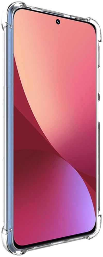 IMAK Xiaomi 12 Pro Hoesje + Screen Protector Transparant afbeelding 3