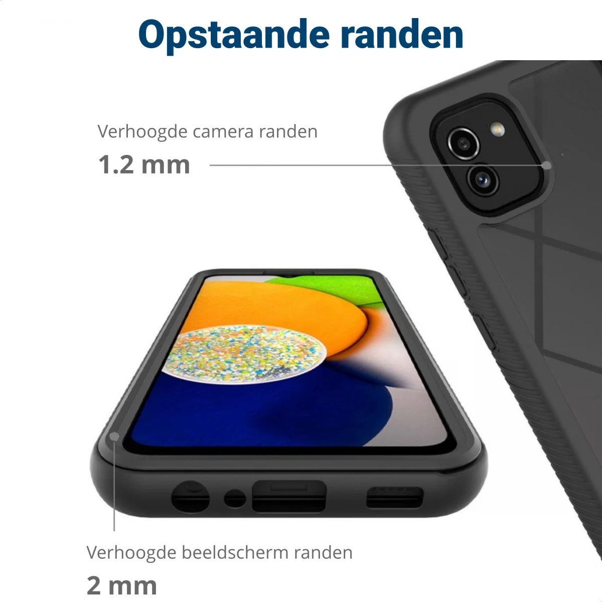 Xiaomi Redmi Note 11T 5G/11S 5G Hoesje Full Protect 360° Cover Zwart afbeelding 7