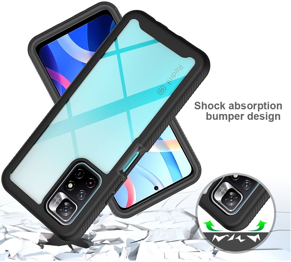 Xiaomi Redmi Note 11T 5G/11S 5G Hoesje Full Protect 360° Cover Blauw afbeelding 2