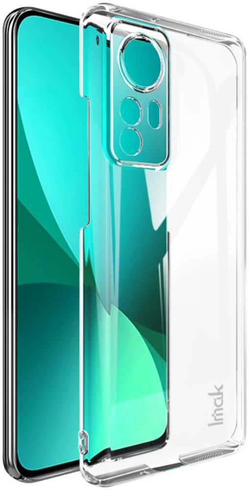 Imak Crystal Case II Pro Xiaomi 12 / 12X Hoesje Back Cover Transparant afbeelding 1