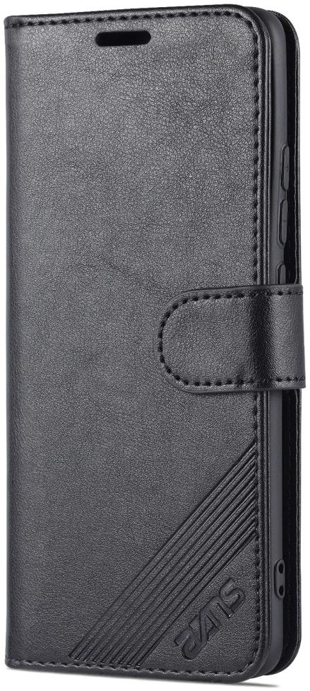 AZNS Xiaomi 12 / 12X Hoesje Wallet Book Case Kunstleer Zwart afbeelding 6