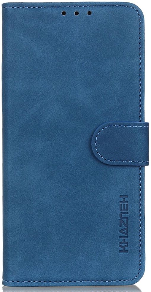KHAZNEH Xiaomi Redmi Note 11 / 11S Hoesje Retro Wallet Book Case Blauw afbeelding 2