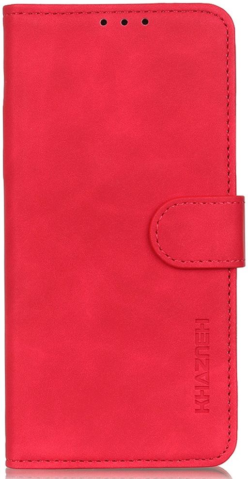 KHAZNEH Xiaomi Redmi Note 11 / 11S Hoesje Retro Wallet Book Case Rood afbeelding 2