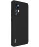 IMAK UC-4 Xiaomi 12 / 12X Hoesje Flexibel TPU Back Cover Zwart