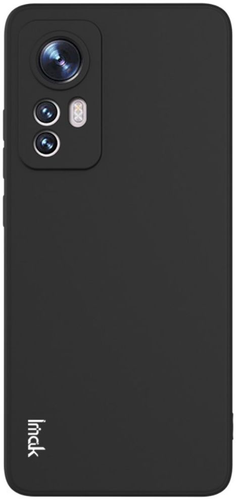 IMAK UC-4 Xiaomi 12 / 12X Hoesje Flexibel TPU Back Cover Zwart afbeelding 3