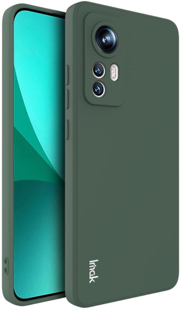 IMAK UC-4 Xiaomi 12 / 12X Hoesje Flexibel TPU Back Cover Groen afbeelding 1