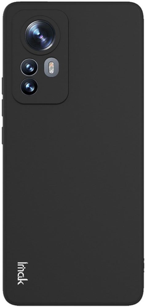 IMAK UC-4 Xiaomi 12 Pro Hoesje Flexibel TPU Back Cover Zwart afbeelding 3