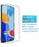 IMAK UX-5 Xiaomi Redmi Note 11S Hoesje Flexibel TPU Transparant