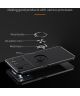 Xiaomi Poco X4 Pro Hoesje met Magnetische Kickstand Ring Zwart