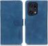 KHAZNEH Oppo Find X5 Pro Hoesje Portemonnee Book Case Blauw afbeelding 2