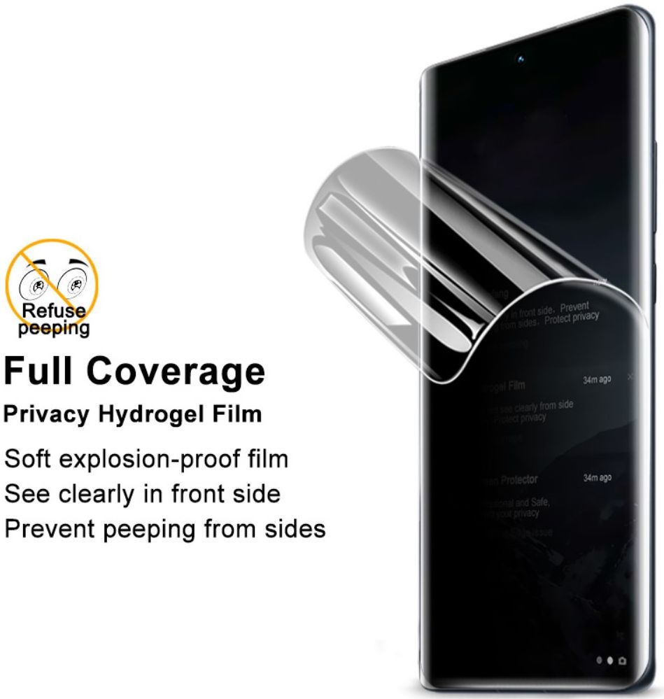 Imak Xiaomi 12 Pro Screen Protector Privacy Display Folie TPU afbeelding 8