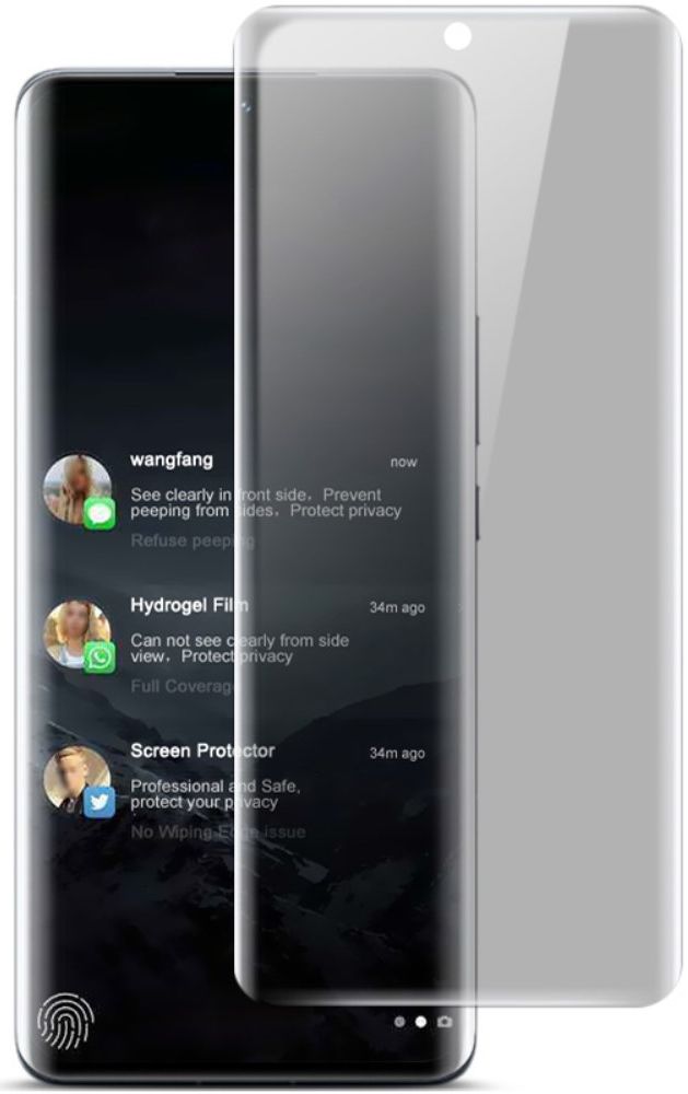 Imak Xiaomi 12 Pro Screen Protector Privacy Display Folie TPU afbeelding 2