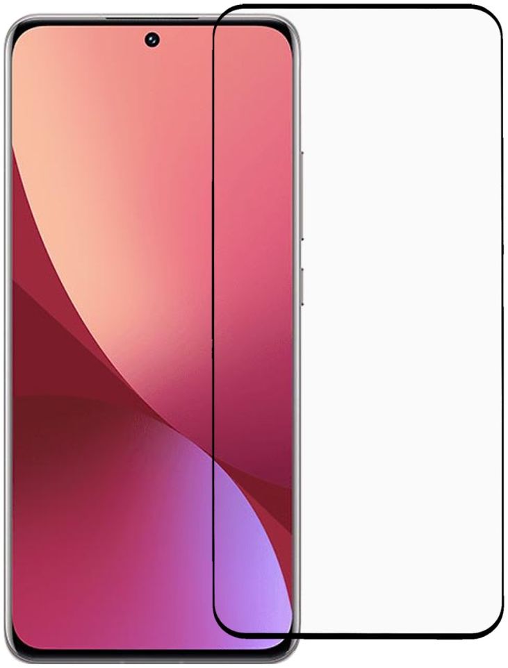 Xiaomi 12 Pro Screen Protector Volledig Dekkend 3D Tempered Glass afbeelding 1