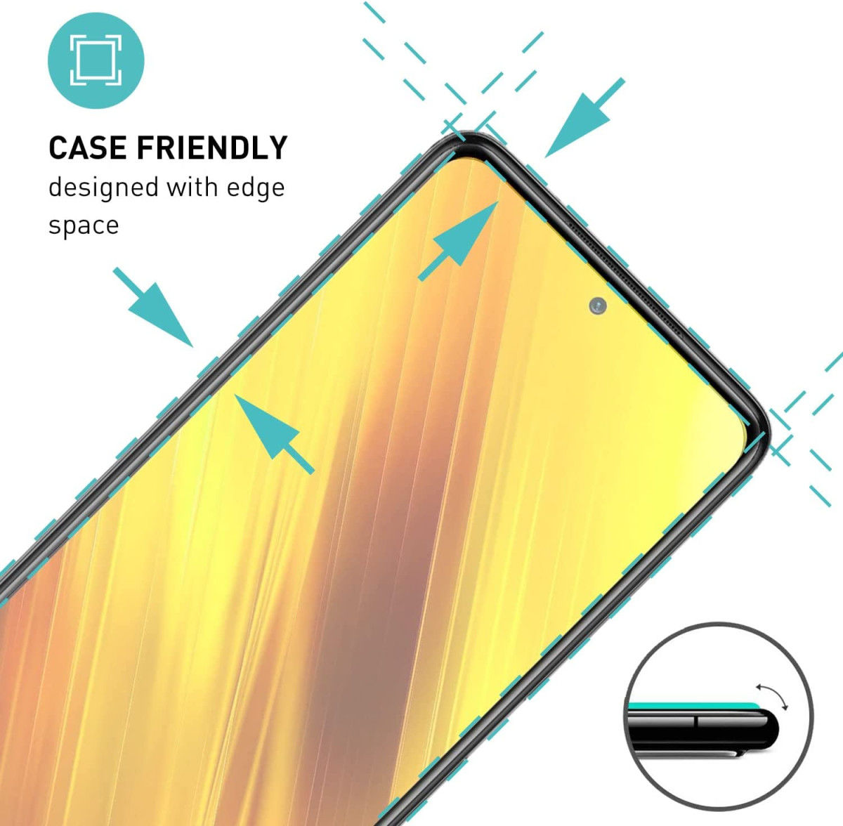 Xiaomi 12 Pro Screen Protector Volledig Dekkend 3D Tempered Glass afbeelding 3