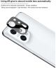 Imak Oppo Find X5 Pro Camera Lens Protector Tempered Glass Zwart