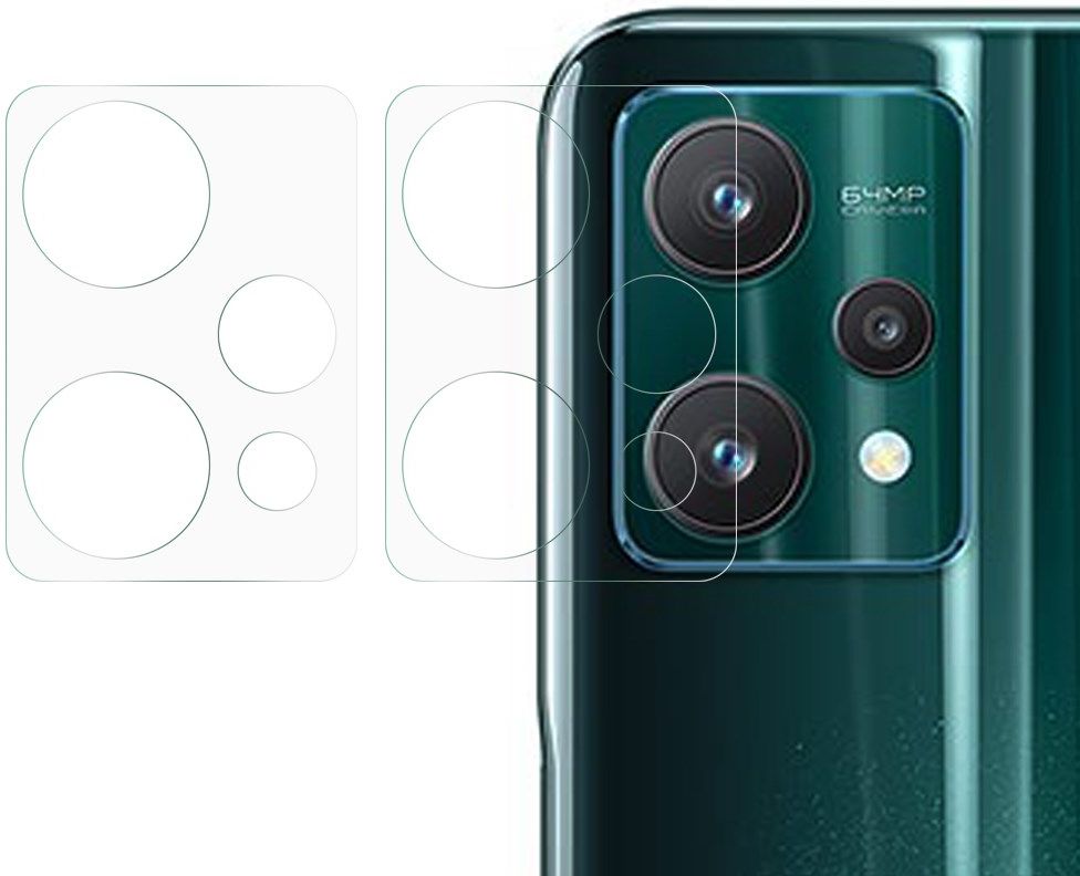 Realme 9 Pro Camera Lens Protector Tempered Glass (2-Pack) afbeelding 1
