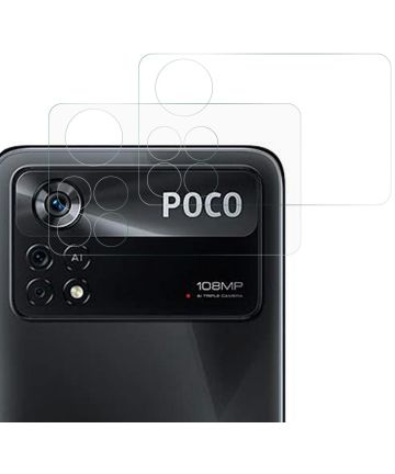Xiaomi Poco X4 Pro Camera Lens Protector 3D Tempered Glass (2-Pack) Screen Protectors