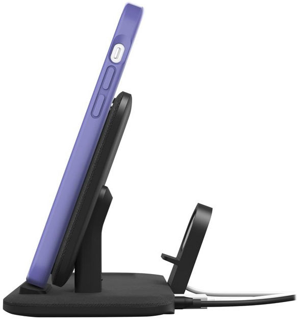 Mophie 3-in-1 Draadloze Oplader met Standaard voor Apple Watch Zwart afbeelding 13