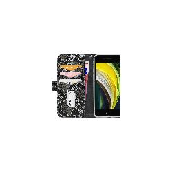Mobilize Magnet Zipper iPhone 6/6S/7/8/SE (2020/2022) Hoesje Zwart afbeelding 3