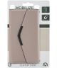 Mobilize Velvet Clutch iPhone 6(S)/7/8/SE (2020/2022) Hoesje Beige