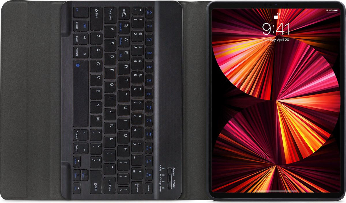 Mobilize iPad Pro 11 (2020/2021)/Air 10.9 Hoes Bluetooth Toetsenbord afbeelding 4