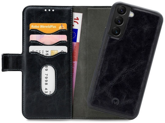 Mobilize 2-in-1 Gelly Wallet Samsung Galaxy S22 Hoesje Zwart afbeelding 1
