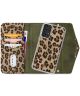 Mobilize Velvet Clutch Samsung Galaxy A33 Hoesje Green Leopard