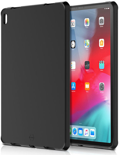 ITSKINS Spectrum Solid Apple iPad Pro 11 Back Cover Hoesje Zwart afbeelding 1