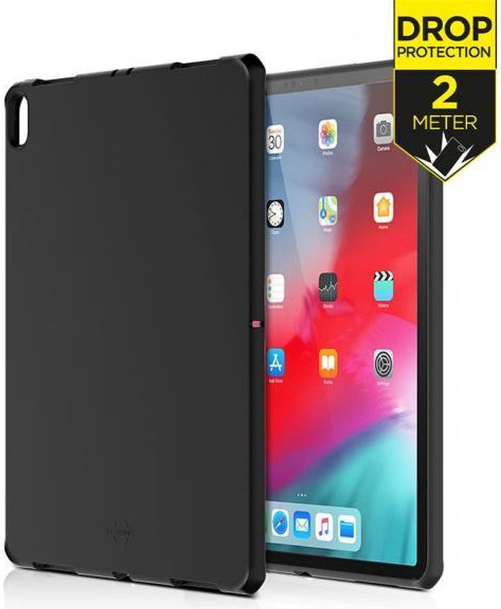 ITSKINS Level 2 Spectrum Solid iPad Pro 12.9 (2018/2020) Hoes Zwart afbeelding 2