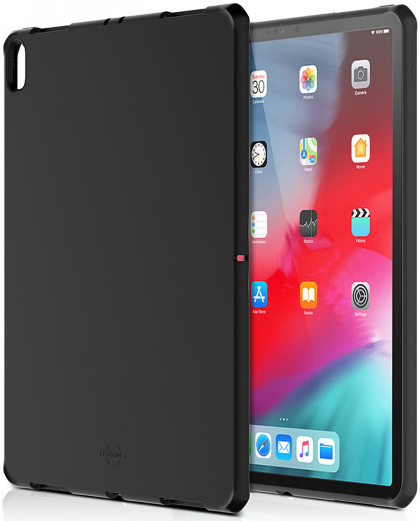 ITSKINS Level 2 Spectrum Solid iPad Pro 12.9 (2018/2020) Hoes Zwart afbeelding 1