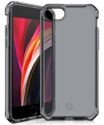 ITSKINS Spectrum Clear Apple iPhone SE (2022/2022) / 8 Hoesje Zwart