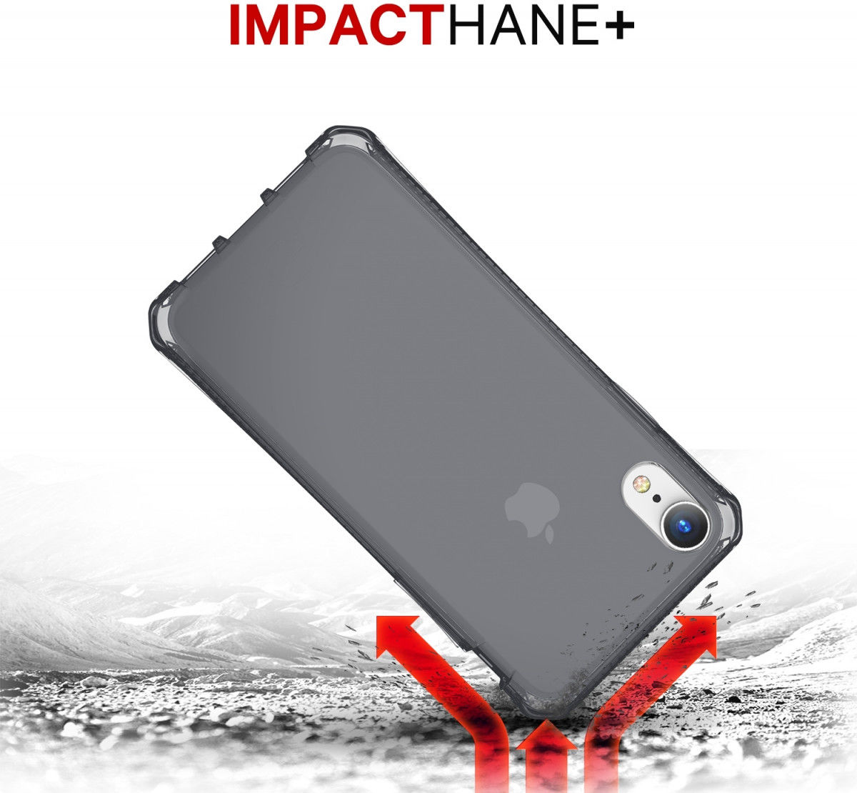 ITSKINS Spectrum Clear Apple iPhone SE (2022/2022) / 8 Hoesje Zwart afbeelding 5