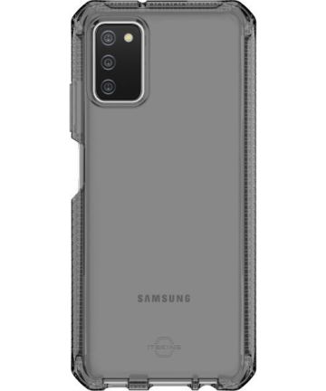 ITSKINS Spectrum Clear Samsung Galaxy A02s / A03s Hoesje Zwart Hoesjes
