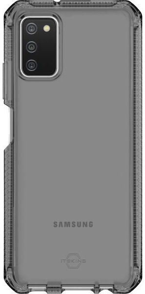 ITSKINS Spectrum Clear Samsung Galaxy A02s / A03s Hoesje Zwart afbeelding 1
