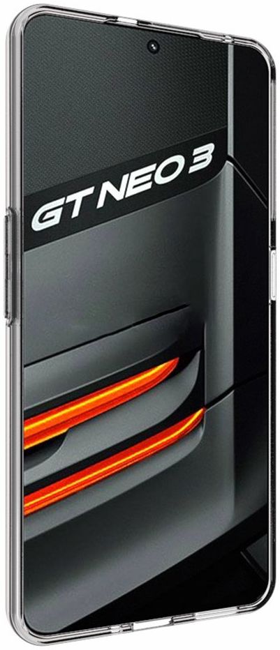Realme GT Neo 3 Hoesje Dun TPU Back Cover Transparant afbeelding 5